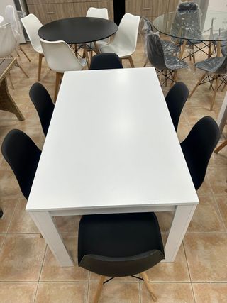Mesa comedor con 6 sillas ¡NUEVO!