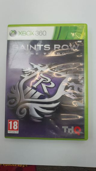 Videojuego Xbox 360 Saints Row The Third