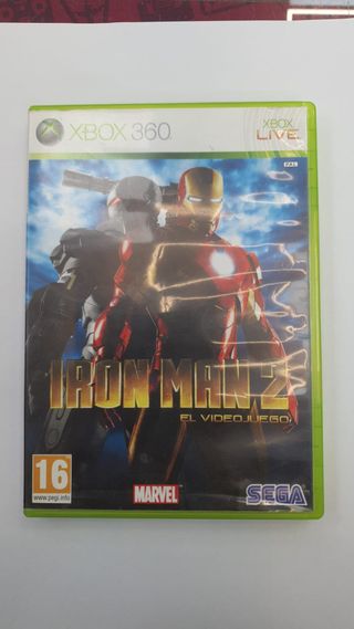 Videojuego Xbox 360 Iron Man 2