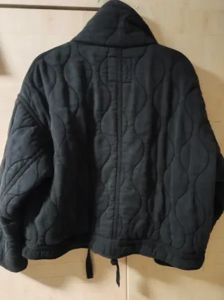 Chaqueta acolchada Zara negra Talla XS