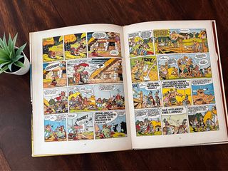 Cómic Astérix El Combate de los Jefes Vintage 1966