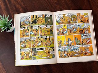 Cómic Astérix El Combate de los Jefes Vintage 1966