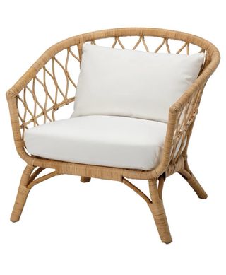 Sillón Ratán Ikea Beige