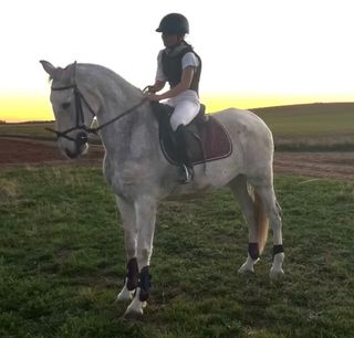 Conjunto hípica granate