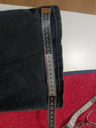 Pantalón acampanado Shein azul