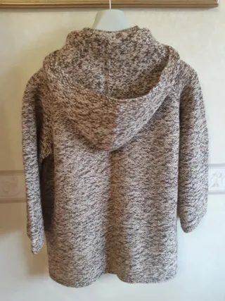 Montgomery lana beige/marrone