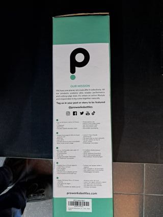 Borraccia Proworks 1L Acciaio Inox