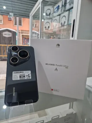 Huawei Pura 80 Ultra 512GB Negro Dorado