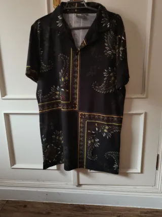 Camisa Polo Hombre Talla M Estampada