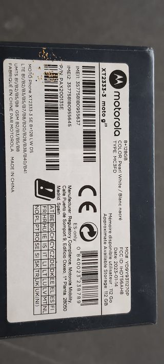 Motorola Moto G23 8/128GB Bianco - come Nuovo!!!
