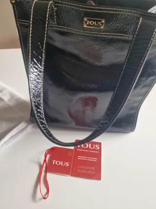 Bolso Tous Negro Charol