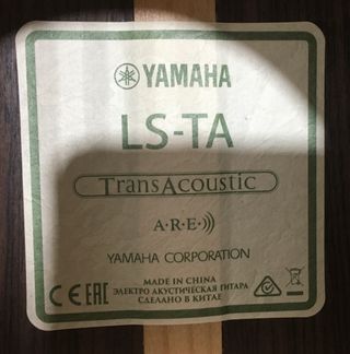 YAMAHA TRANSACOUSTIC LS-TA