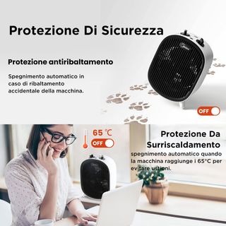 Calefactor Midea 2000W Bajo Consumo