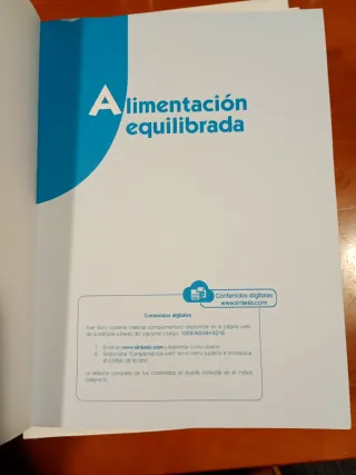 Alimentación equilibrada