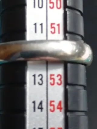 Anillo Plata Ley topacio talla 12,5 dedo pequeño