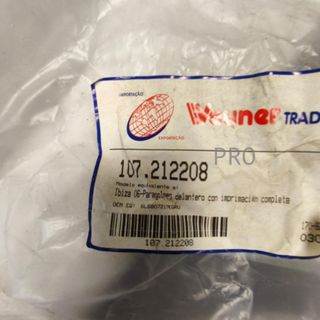 PARAGOLPES DELANTERO SEAT IBIZA NUEVO 107212208