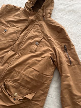 Abrigo Parka Springfield Marrón