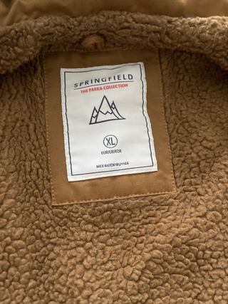 Abrigo Parka Springfield Marrón