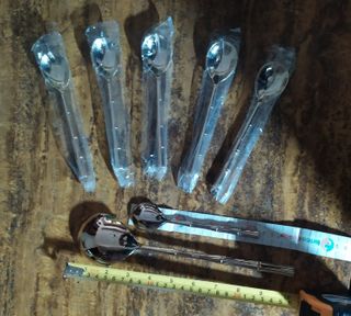 Cubiertos Cup frutas/postre. Mod.bambú