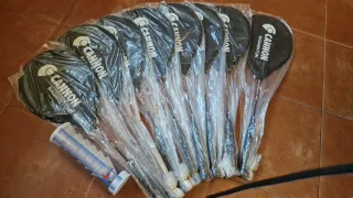 Set Raquetas Bádminton CANNON