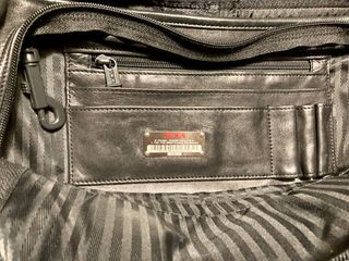 Maletín de Piel Tumi Negro