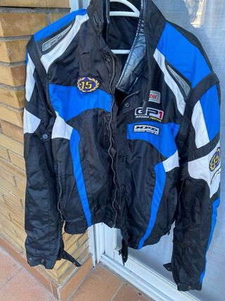 Chaqueta Moto GP1 Castrol Talla XL + Guantes