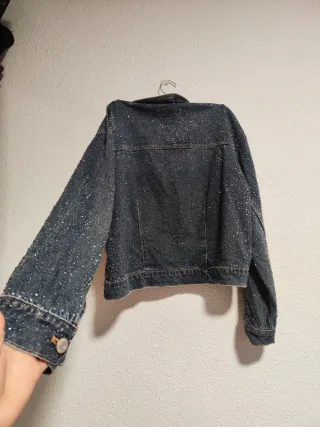 Conjunto Zara Brillos Denim