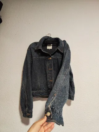 Conjunto Zara Brillos Denim