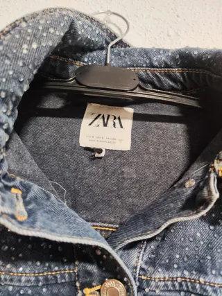 Conjunto Zara Brillos Denim