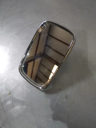 Espejo retrovisor cromado