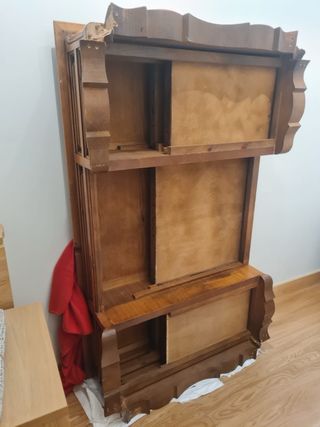 Mesa de escritorio de madera