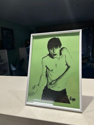 4 obras acetato firmadas 1971 22x30 enmarcadas