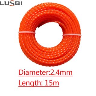 Cuerda Nailon Cortacésped Naranja 15M