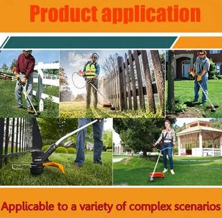 Cuerda Nailon Cortacésped Naranja 15M