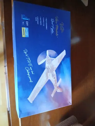 Maqueta Puzzle Avión Madera Veter Speed Fighter