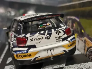 Maqueta Coche Rally VW Polo S. Loeb