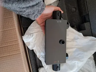 Colonna doccia termostatica nera