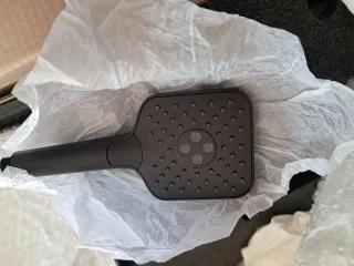 Colonna doccia termostatica nera