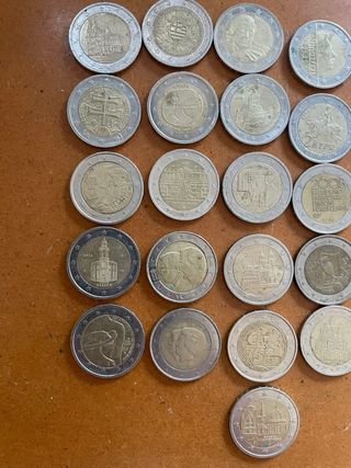 Lote 31 Monedas 2 Euros Conmemorativas