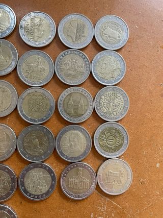 Lote 31 Monedas 2 Euros Conmemorativas