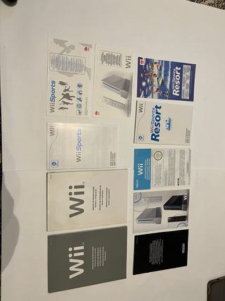 Nintendo Wii Console Nera