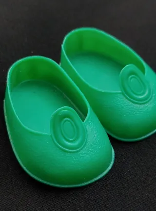 Zapatos verdes NANCY años 70