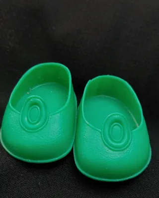 Zapatos verdes NANCY años 70