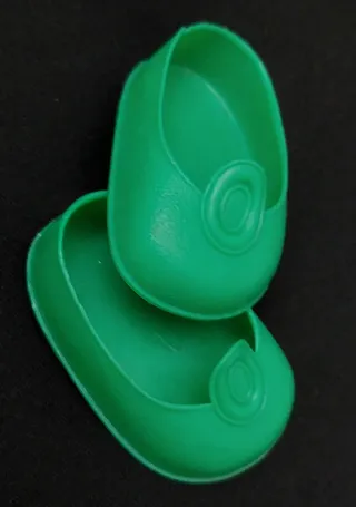 Zapatos verdes NANCY años 70