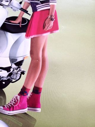 Poster pubblicitario Vespa 2008