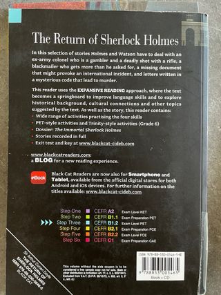 Return of Sherlock Holmes+cd (Reading & Training)