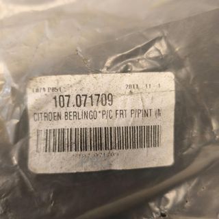 PARAGOLPES DELANTERO CITROEN BERLINGO NUEVO 107071709