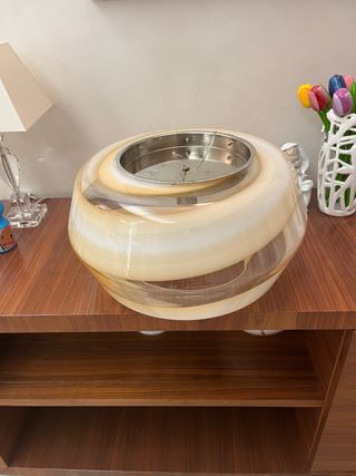 Plafoniera La Murrina in vetro ambrato