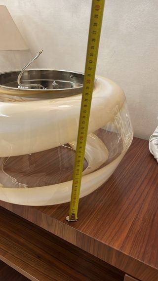 Plafoniera La Murrina in vetro ambrato