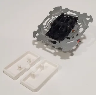 DOBLE INTERRUPTOR NIESSEN LISSA 5111 BA